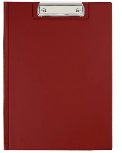 Clipboard z okładką  A4 bordowy Biurfol_55807