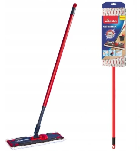 Mop płaski UltraMax z drążkiem teleskopowym Vileda _55131
