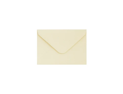 Koperta Mini Ciemno Kremowa Satyna 70x100mm 10szt 130g _55236