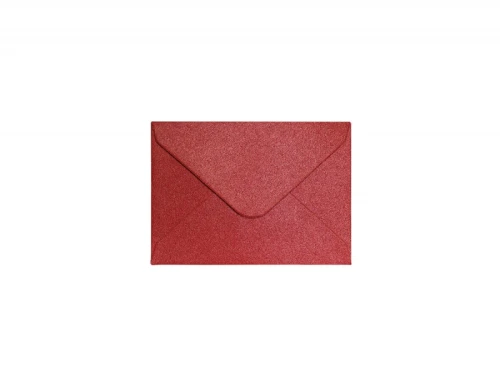 Koperta Mini Czerwona Perła 70x100mm 10szt 150g Galeria Papieru_55233
