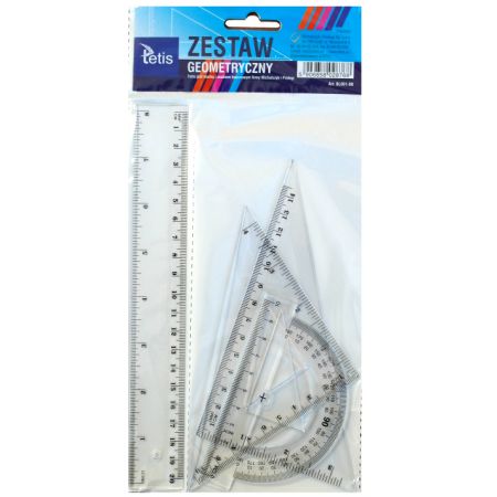 Zestaw geometryczny 20cm BL001-BK Tetis_22725