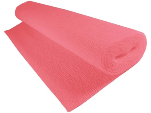 Bibuła Marszczona Krepa 180g 50x250cm 554 Różowa Cartotecnica Rossi_34036