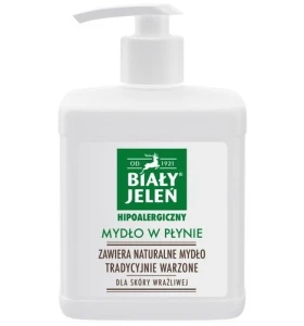 Mydło w płynie hipoalergiczne 500ml Biały Jeleń 