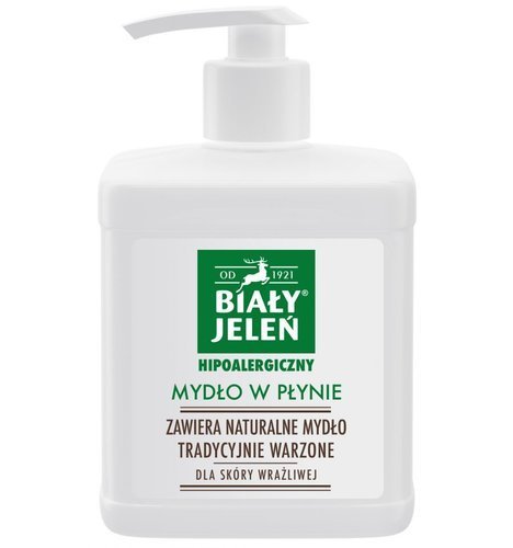 Mydło w płynie hipoalergiczne 500ml Biały Jeleń _55396