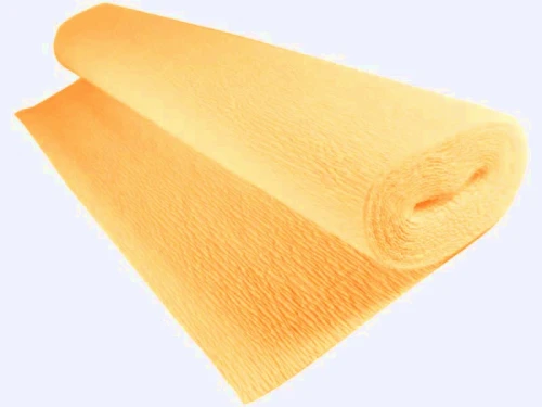 Bibuła Marszczona Krepa 180g 50x250cm 17E/5 Żółta Ciemna Cartotecnica Rossi_36071