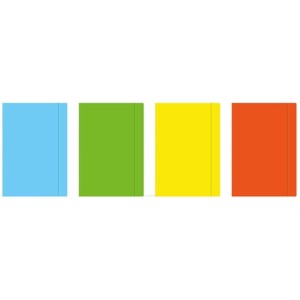 Teczka z gumką A5 Fluo Interdruk