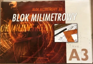 Blok milimetrowy A3 20k Kreska