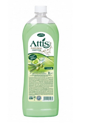 Mydło w Płynie 1L Olive&Cucumber Attis_55414