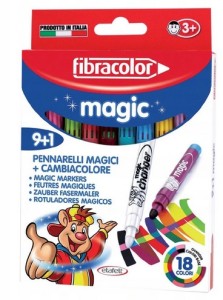 Pisaki magiczna zamiana Magic 9+1 Fibracolor