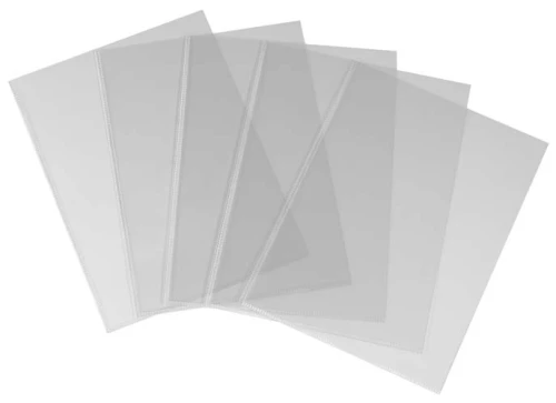 Ofertówka A4 L Transparentna Biała Tetis _42016