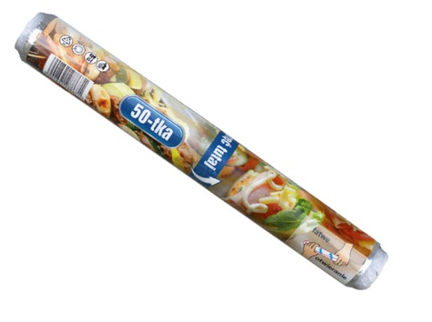 Folia aluminiowa 50m Czyścioszek_55700