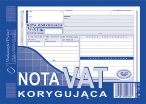 Nota Korygująca A5 80k 108-3E MP