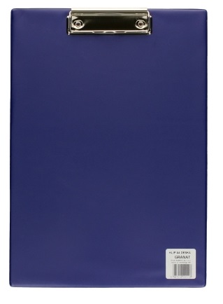 Deska z klipem A4 granat Biurfol_55788