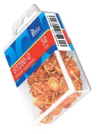 Pinezki Tapicerskie 50szt Złote Tetis GT200-0 _47832