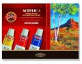 Farby akrylowe 16ml 6kol  Koh-I-Noor_55954