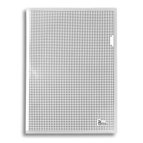 Ofertówka A4 czarne kropki "L" BR615-K Tetis _55843