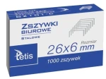 Zszywki 26/6 Tetis GZ101-C