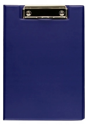 Clipboard z okładką  A5 granat Biurfol _55797
