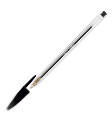 Długopis czarny 1mm Crystal Medium Bic_56304