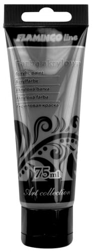 Farba akrylowa 75ml 120 perłowy grafit Flamingo Titanum_55861