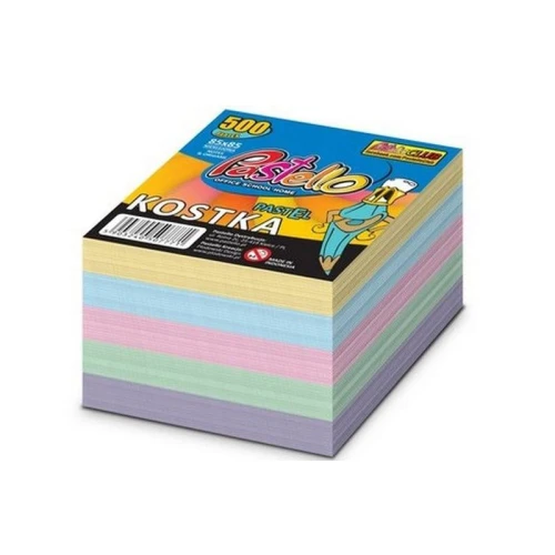 Kostka nieklejona 500k 8,5 x 8,5 x 5,5 Pastel Pastello _52202