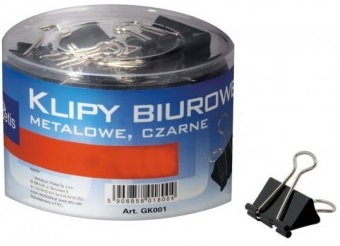 Klip biurowy 15mm 60szt. GK001-A Tetis_23730