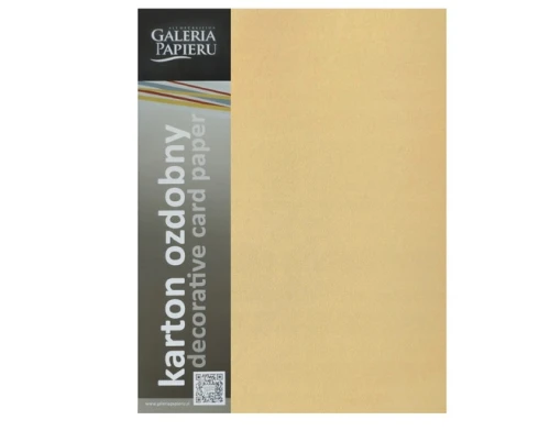 Karton Wizytówkowy A4 220g 20ark Iceland Złoty Galeria Papieru _78286