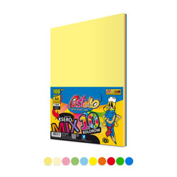Papier Ksero Kolor A4 Pastello 80g 100ark MIX 10 Kolorów TĘCZA_45832