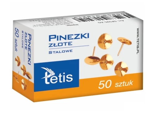 Pinezki złote GP095-AO Tetis_30565