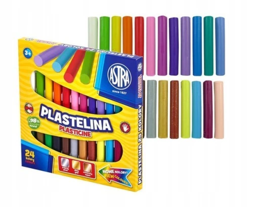 Plastelina 24kol Astra_52902