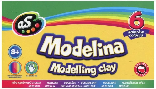 Modelina 6 kolorów AS_47610