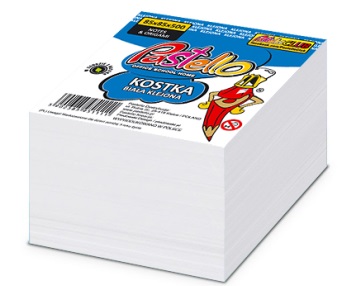 Kostka Klejona 500k 8,5 x 8,5 x 5 Biała Pastello_56263