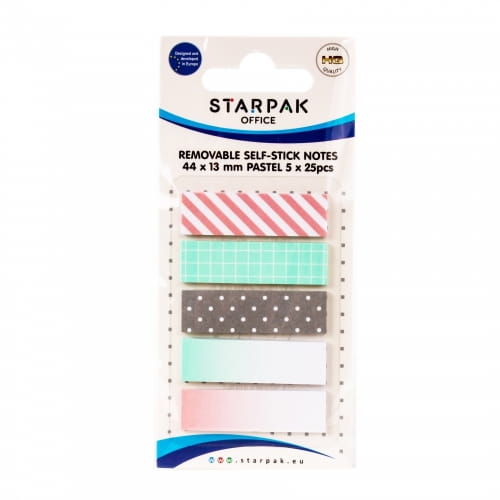 Zakładka indeksująca pastelowe kolory Starpak