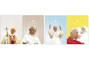 Zeszyt A5 60 kartek kratka Religia Jan Paweł II Franciszek Interdruk