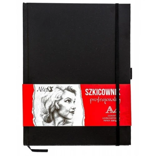 Szkicownik A4 Artystyczny 80k 110g Profesjonalny z gumką Koh-i-Noor_54029
