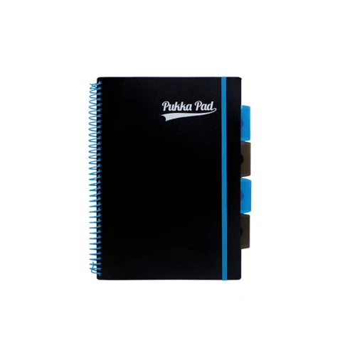 Kołozeszyt Project Book Neon B5 200k kratka niebieski Pukka Pad