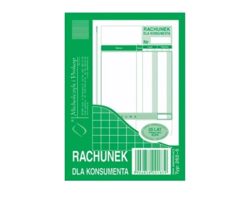 Rachunek dla konsumenta A6 262-5 MP_67684