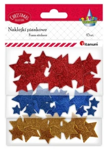 Naklejki piankowe Gwiazdki 307934 Titanum