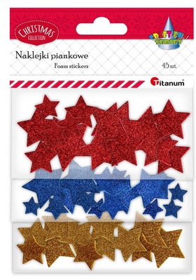 Naklejki piankowe Gwiazdki 307934 Titanum_57277