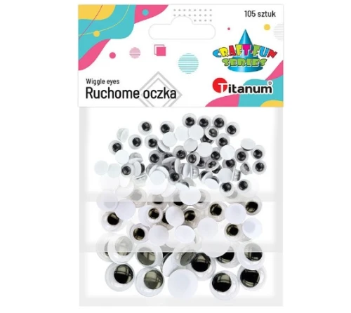 Oczy ruchome 105szt mix 361946 Titanum_59562