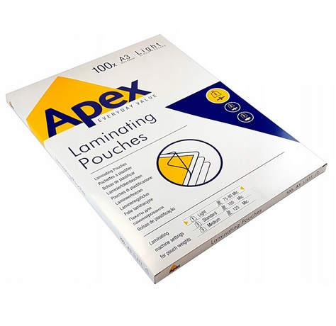 Folia Laminacyjna A3 80mic 100szt. Apex_57687