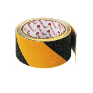 Taśma antypoślizgowa samoprzylepna żółto-czarna 48mm x 5m Titanum