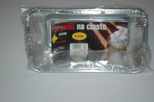 Foremka Aluminiowa Keks 5szt 1000ml _24355