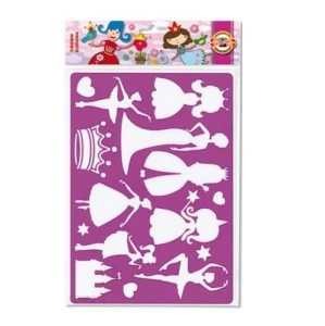 Szablon do rysowania królewna Koh-I-Noor