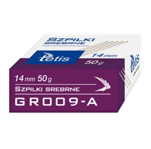 Szpilki Srebrne 50g 14mm GR009-A Tetis 