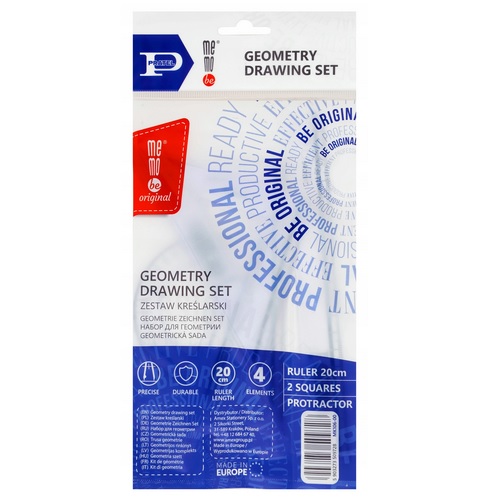 Zestaw geometryczny 30cm MemoBe _58103