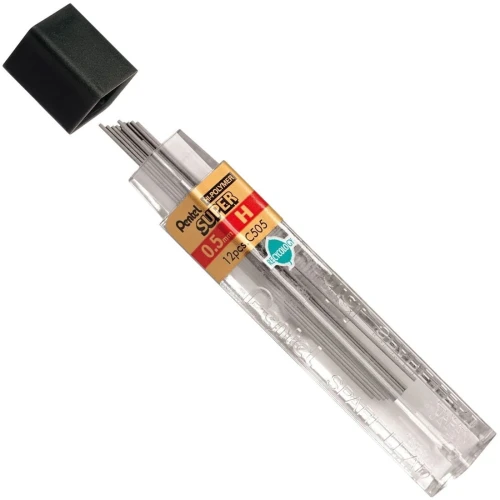 Grafit do ołówka automatycznego 0.5mm H Pentel_58232