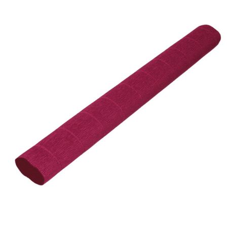 Bibuła Marszczona Krepa 180g 50x250cm 584 Bordowa Cartotecnica Rossi_58520