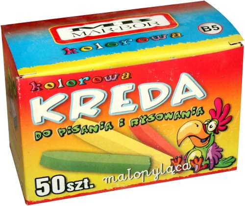 Kreda Do Pisania Kolor 50szt Mar-Bor_58406