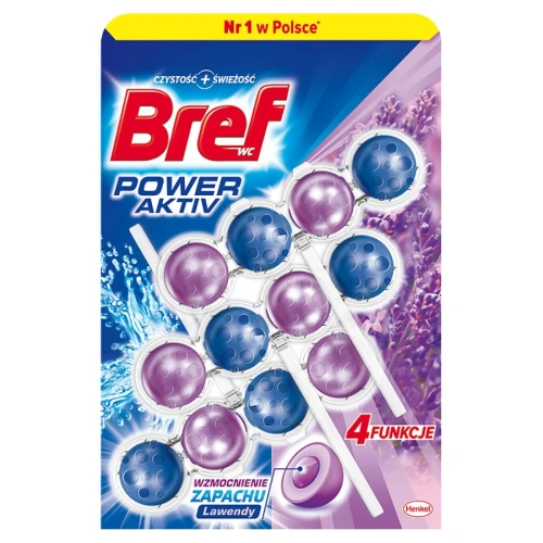 Bref WC 4 Function 3x50g Lawenda_71820